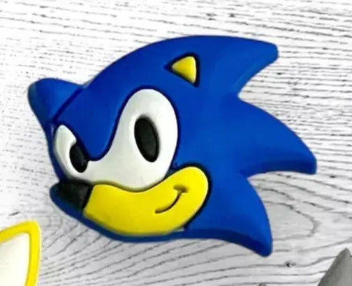 Crocs skraut Sonic - 8 stk saman í poka