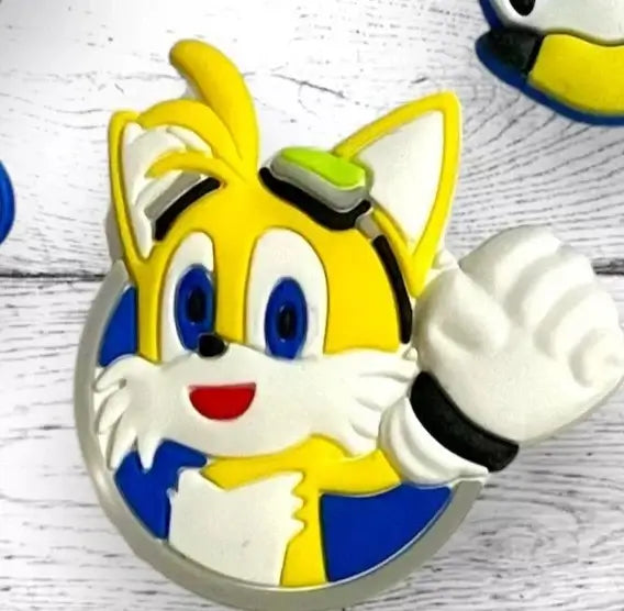 Crocs skraut Sonic - 8 stk saman í poka