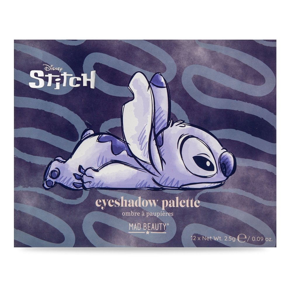 Stitch Denim Augnskuggapalletta - 12 Litir