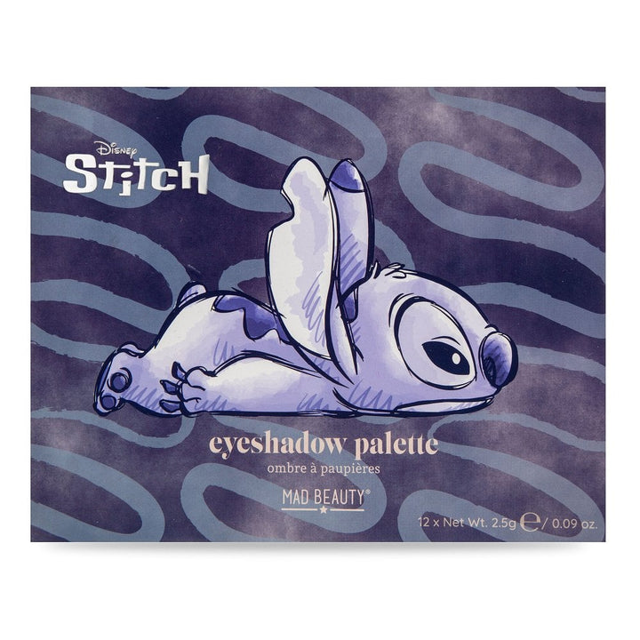 Stitch Denim Augnskuggapalletta - 12 Litir