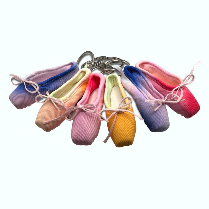 Virtisse Mini Pointes – lyklakippa með smágerðum pointe-skóm í mismunandi litum