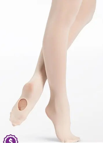 Ballett sokkabuxur m/gati- Barna  - Ballettbleikar - Weissman
