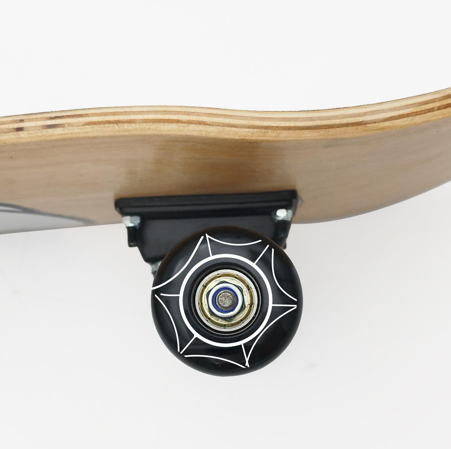 Spiderman Miles Morales Hjólabretti 31" - Vandað bretti úr hlyntré