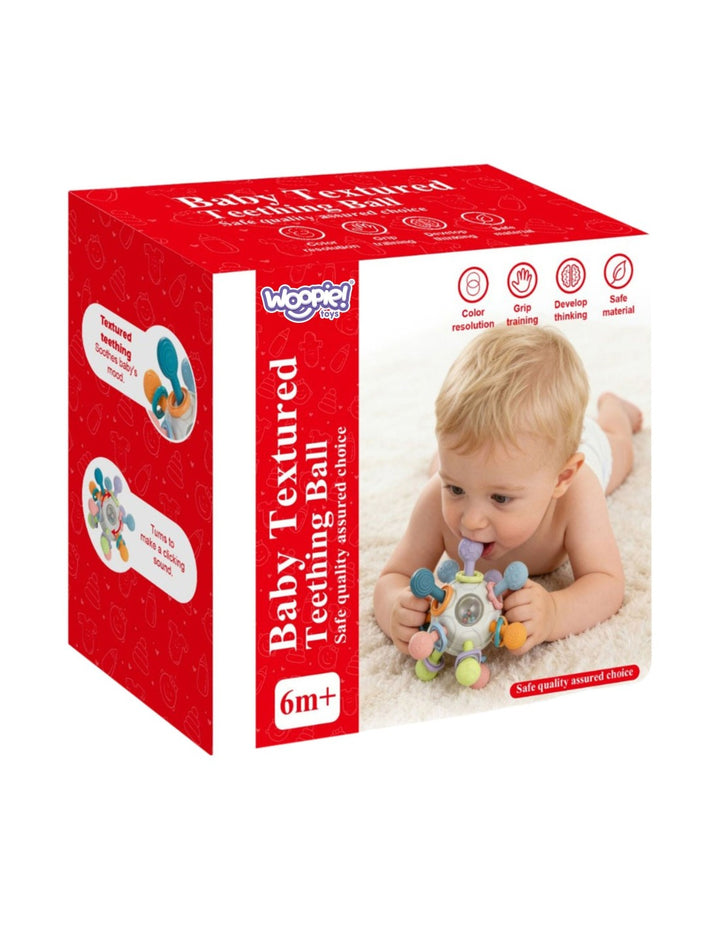 WOOPIE BABY Tannfjöl — Skynjunarhnöttur 3 í 1, 6m+
