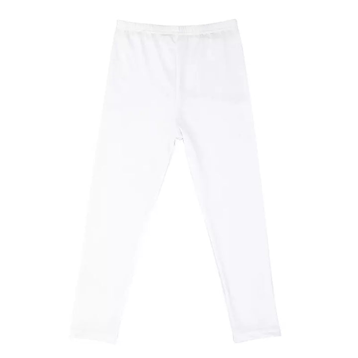 Leggings barna - hvítar
