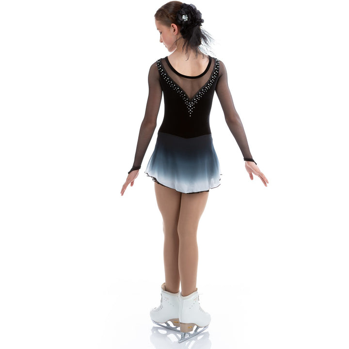 Skautkjóll - Faded Dress Black Beaded