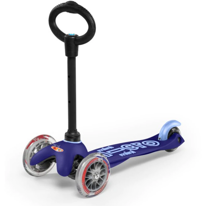 Mini Micro Deluxe 3 in 1 Hlaupahjól - Blátt