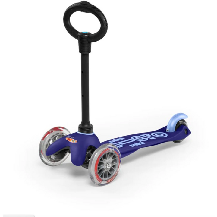Mini Micro Deluxe 3 in 1 Hlaupahjól - Blátt