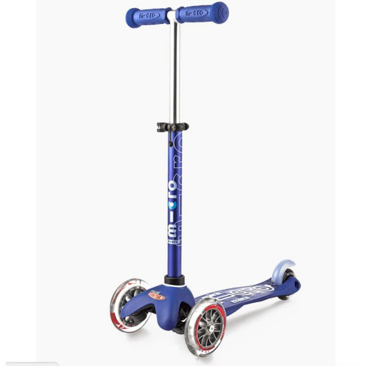 Mini Micro Deluxe 3 in 1 Hlaupahjól - Blátt