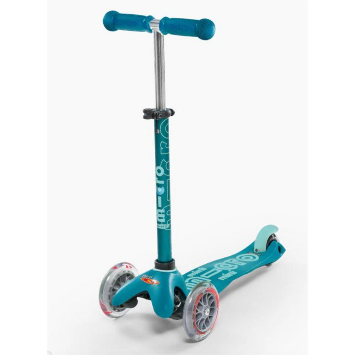 Mini Micro Deluxe 3 in 1 Hlaupahjól - Blágrænt